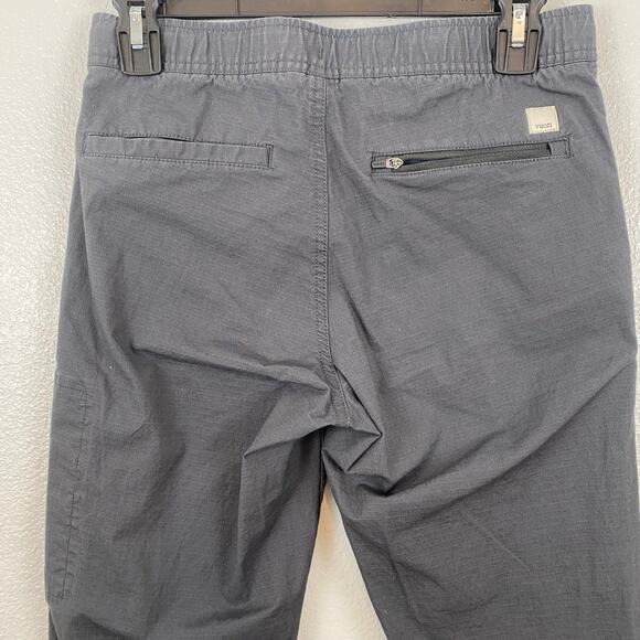 Vuori Ripstop Organic Cotton Gray Cropped Straight Outdoor Pants - Picture 6 of 10